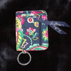 Vera Bradley ID Holder/Wallet/Keychain holder